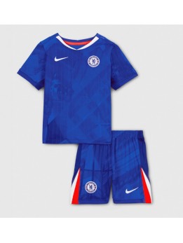 Chelsea Replika Hemmakläder Barn 2025-26 Kortärmad (+ byxor)